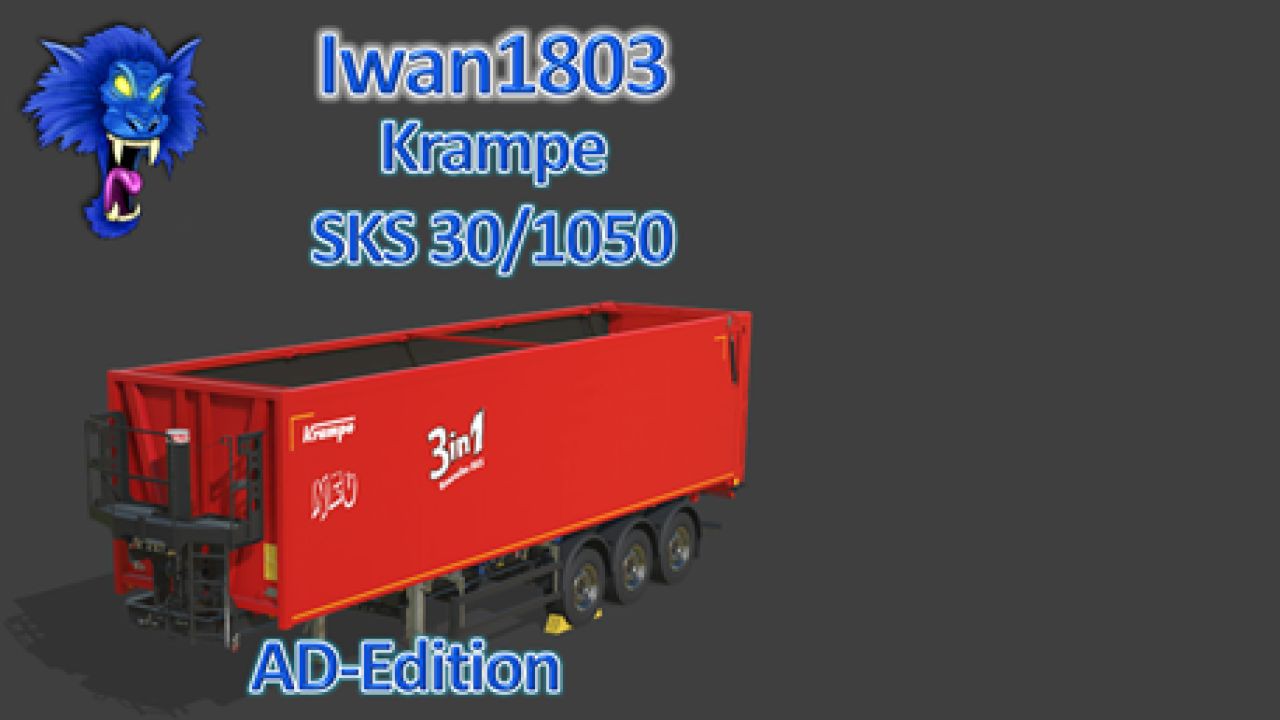 Krampe Sks 301050 Ad Edition V1002 Farming Simulator 22 Mods 3125