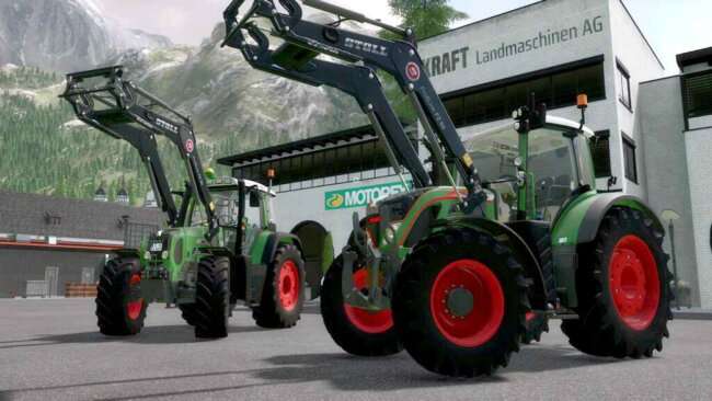 Fendt Stoll Konsole Prefab Farming Simulator Mods