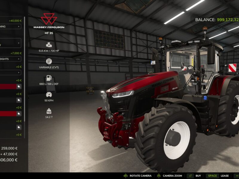 Massey Ferguson 9 S LU Edition V1.0.0.1