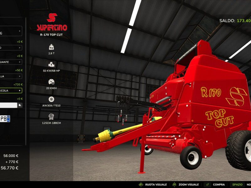 Supertino R170 TopCut V1.1