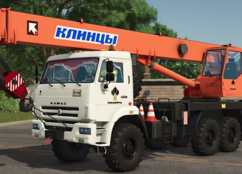 LKW-Kran Klintsy 6×6 V2.0