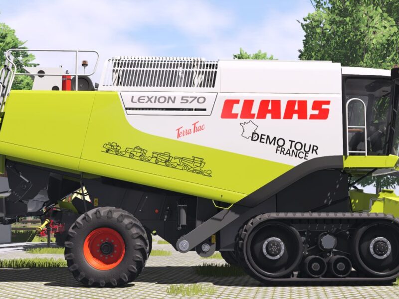 Claas Demo Tour France Sticker (Prefab)
