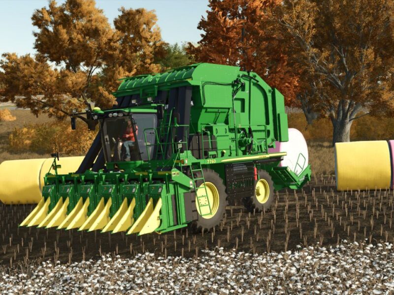 John Deere 7760/CP690 Roller Pickers